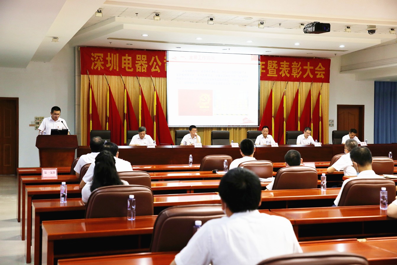 公司黨委召開慶祝建黨99周年暨總結表彰大會